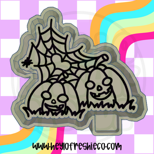Spooky Pumpkins Silicone Mold