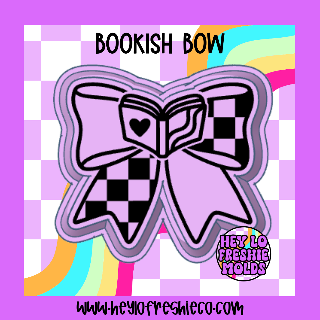 Bookish Bow Silicone Mold