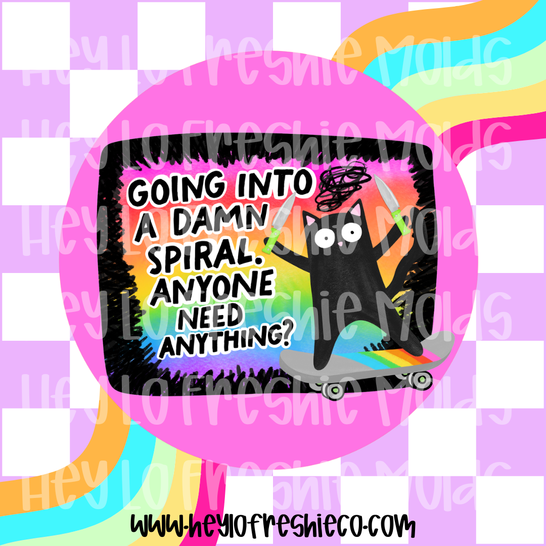 Round Cardstock | Going Into A Spiral