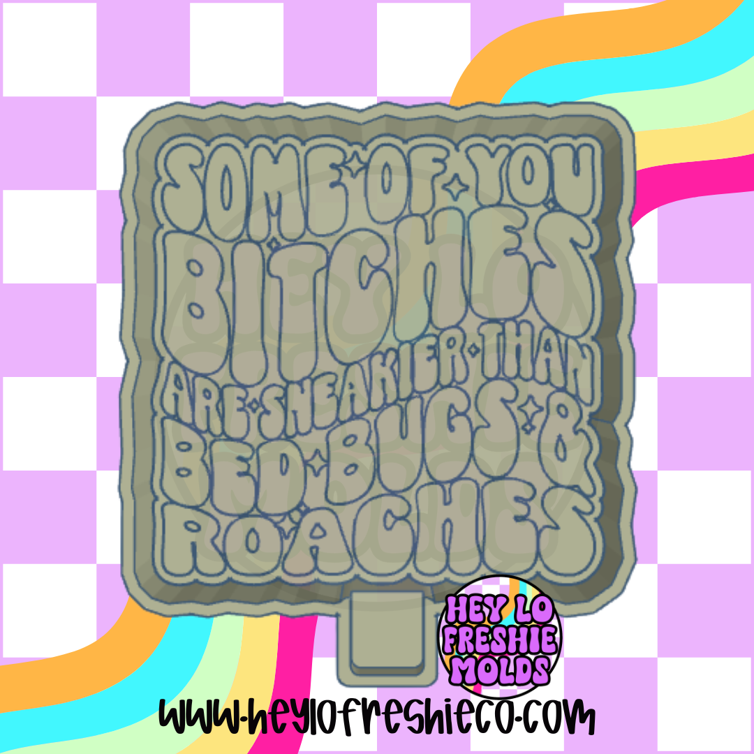 Sneakier Than Roaches and Bed Bugs Silicone Mold