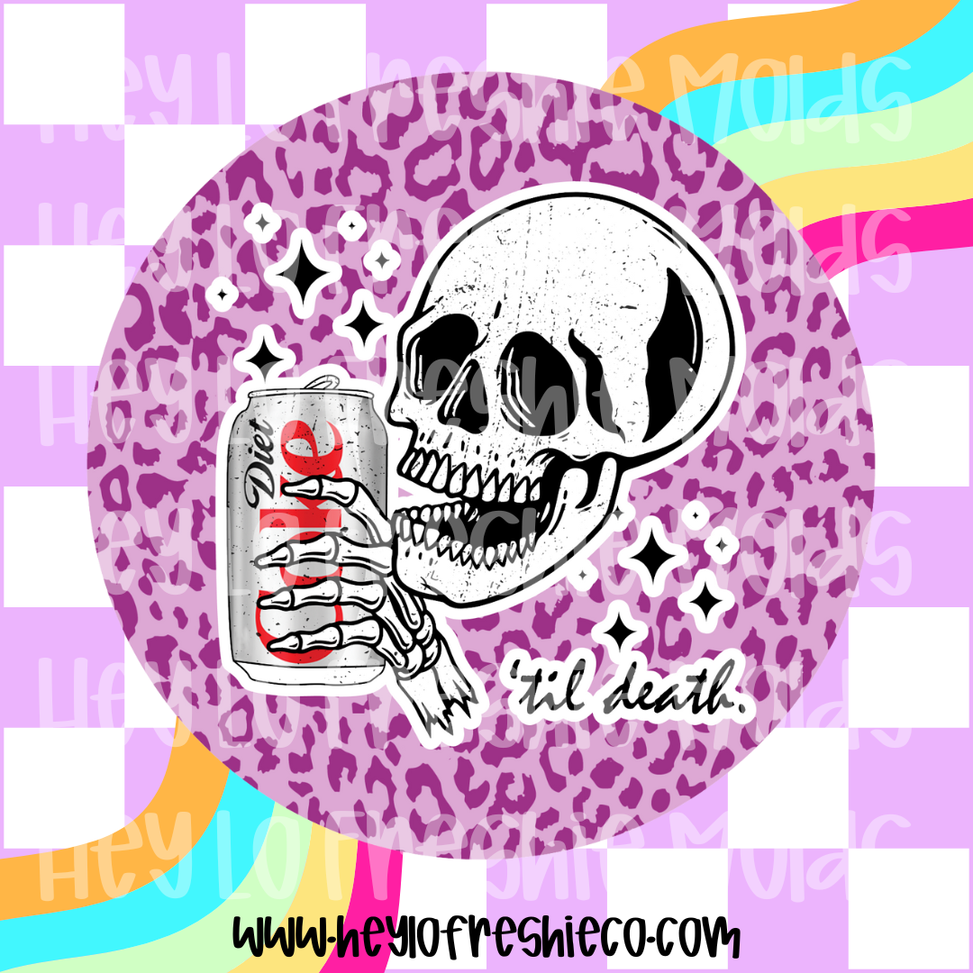 Pick Your Own Cardstock | Round | Til Death - Diet Coke