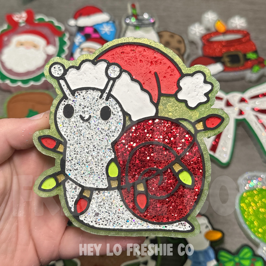 Christmas Snail Silicone Mold