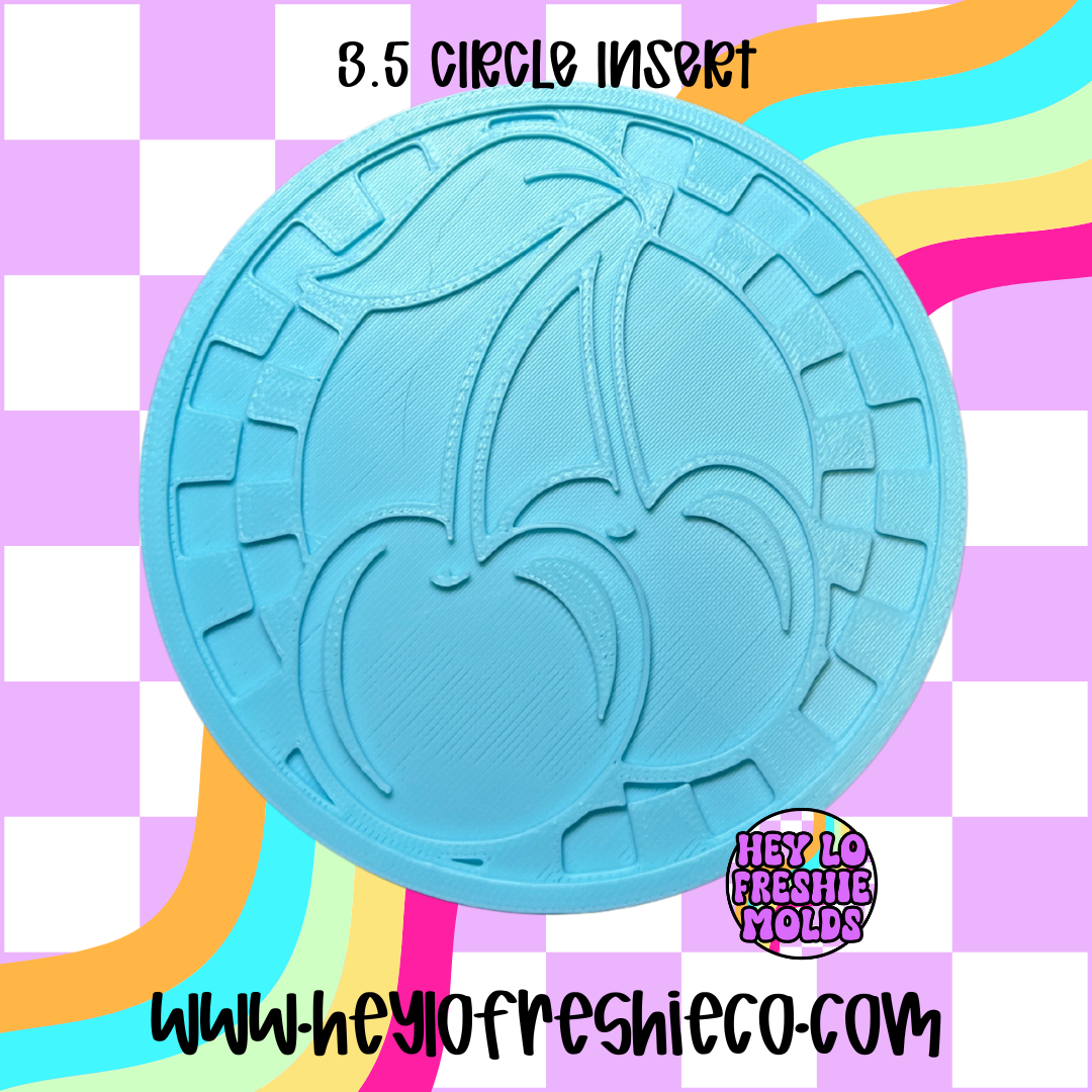 Checkered Circle Inserts