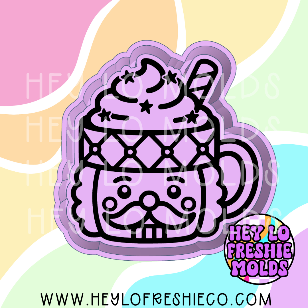 Nutcracker Mug Silicone Mold