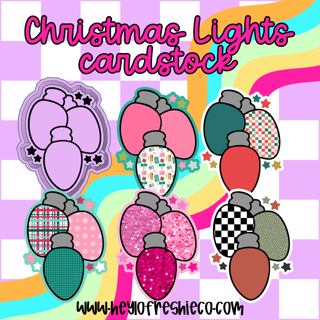 Christmas Lights Silicone Mold