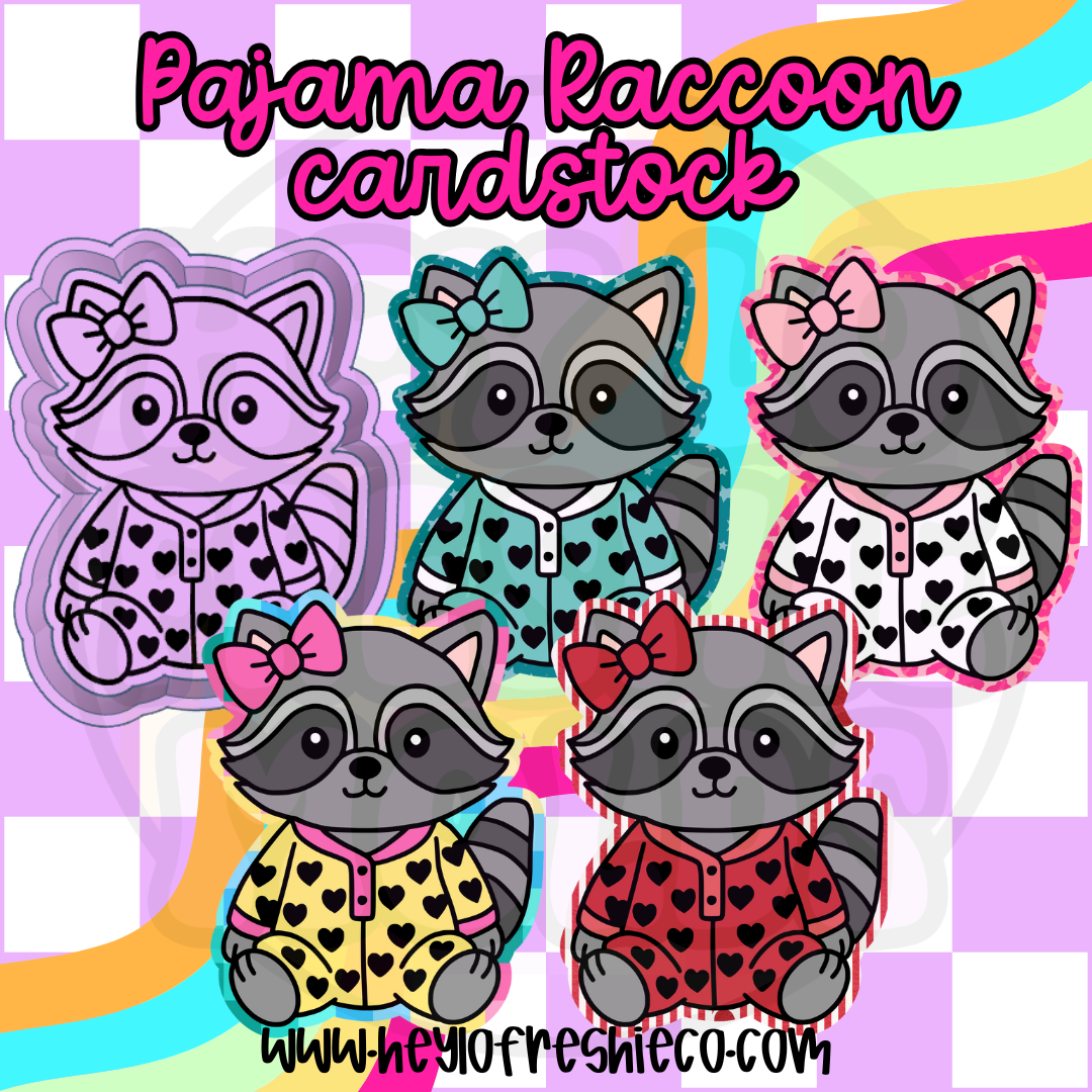 Cardstock Grab Bag | Pajama Raccoon