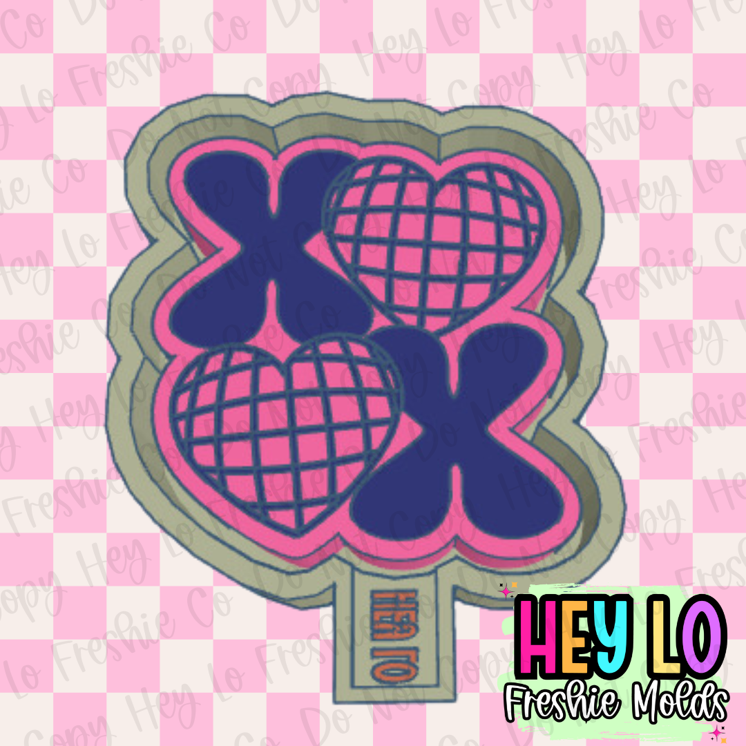 XOXO Silicone Mold