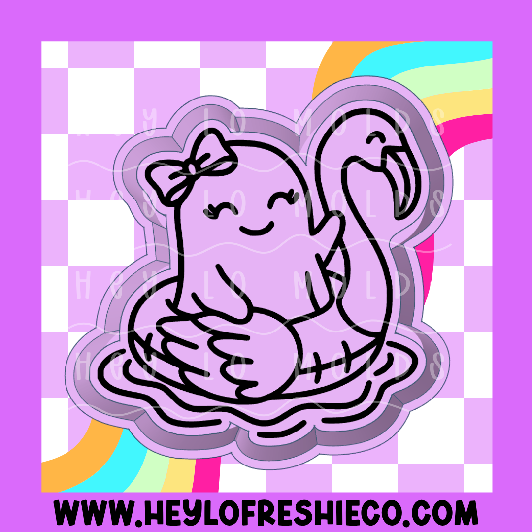 Pool Float Ghostie Silicone Mold