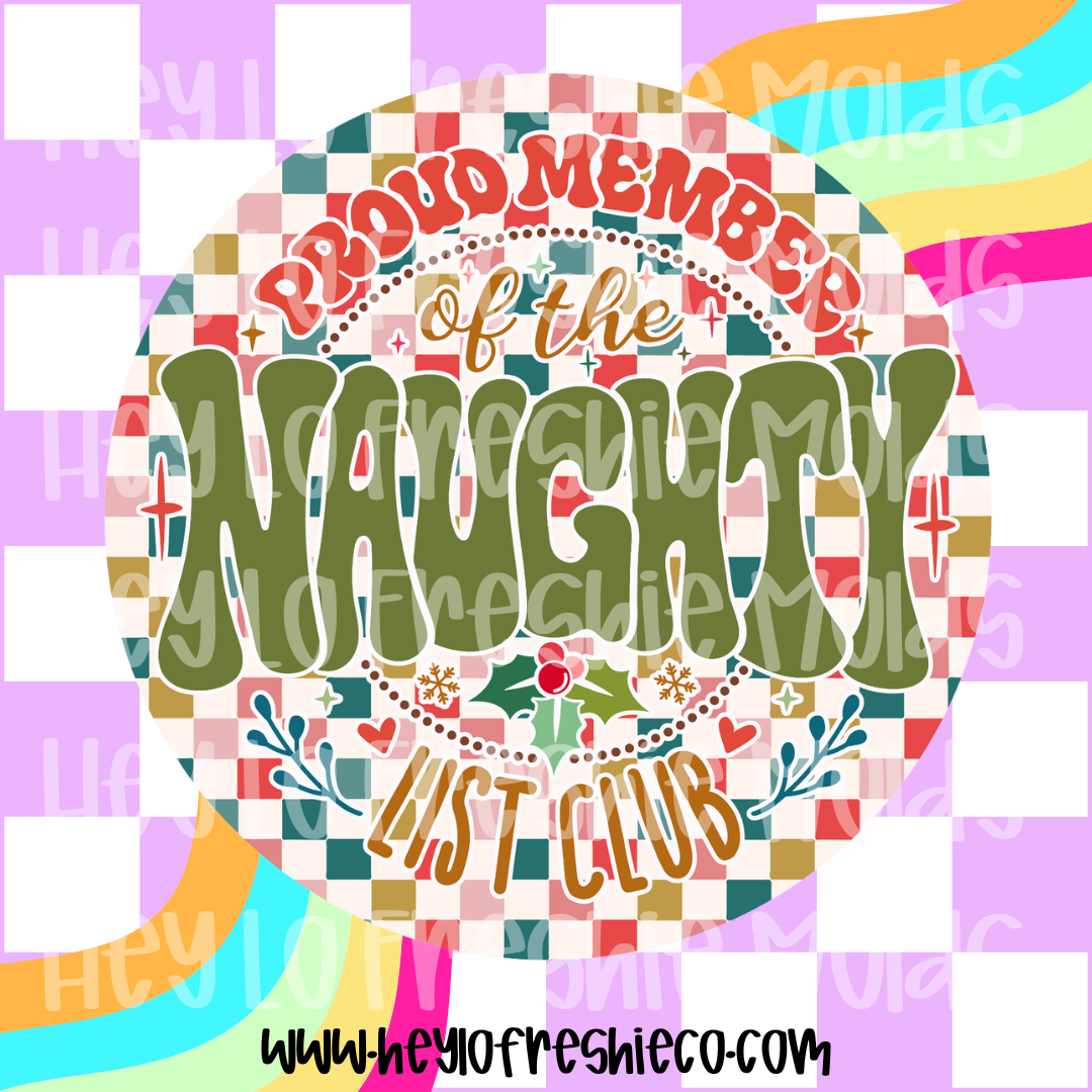 Pick Your Own Cardstock | Proud Member Of The Naughty List Club
