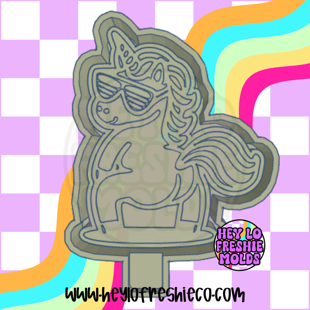 Twerking Unicorn Silicone Mold