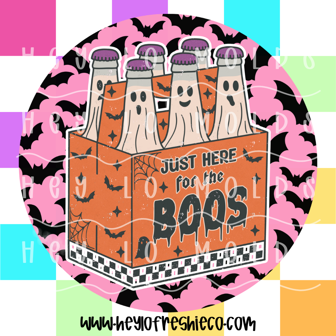 Round Cardstock 266 | Just Here For The Boos