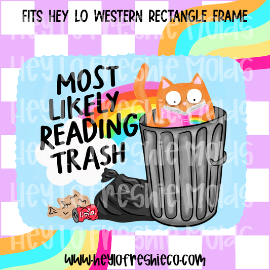 Pick Your Own Cardstock | Western Rectangle Reading Trash