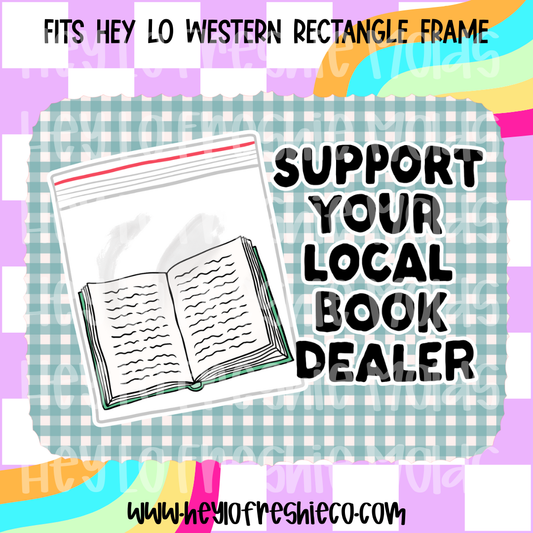 Pick Your Own Cardstock | Western Rectangle Support Your Local Book Dealer