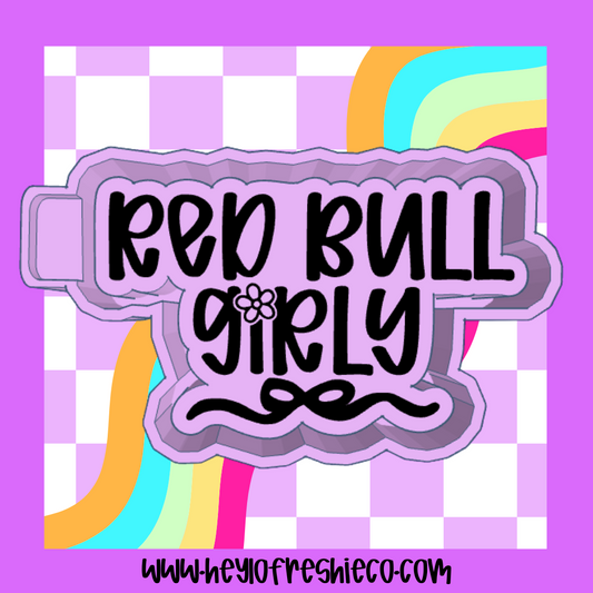 Redbull Girly Silicone Mold