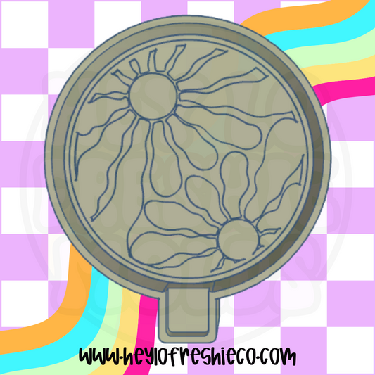 Sunny Circle Silicone Mold