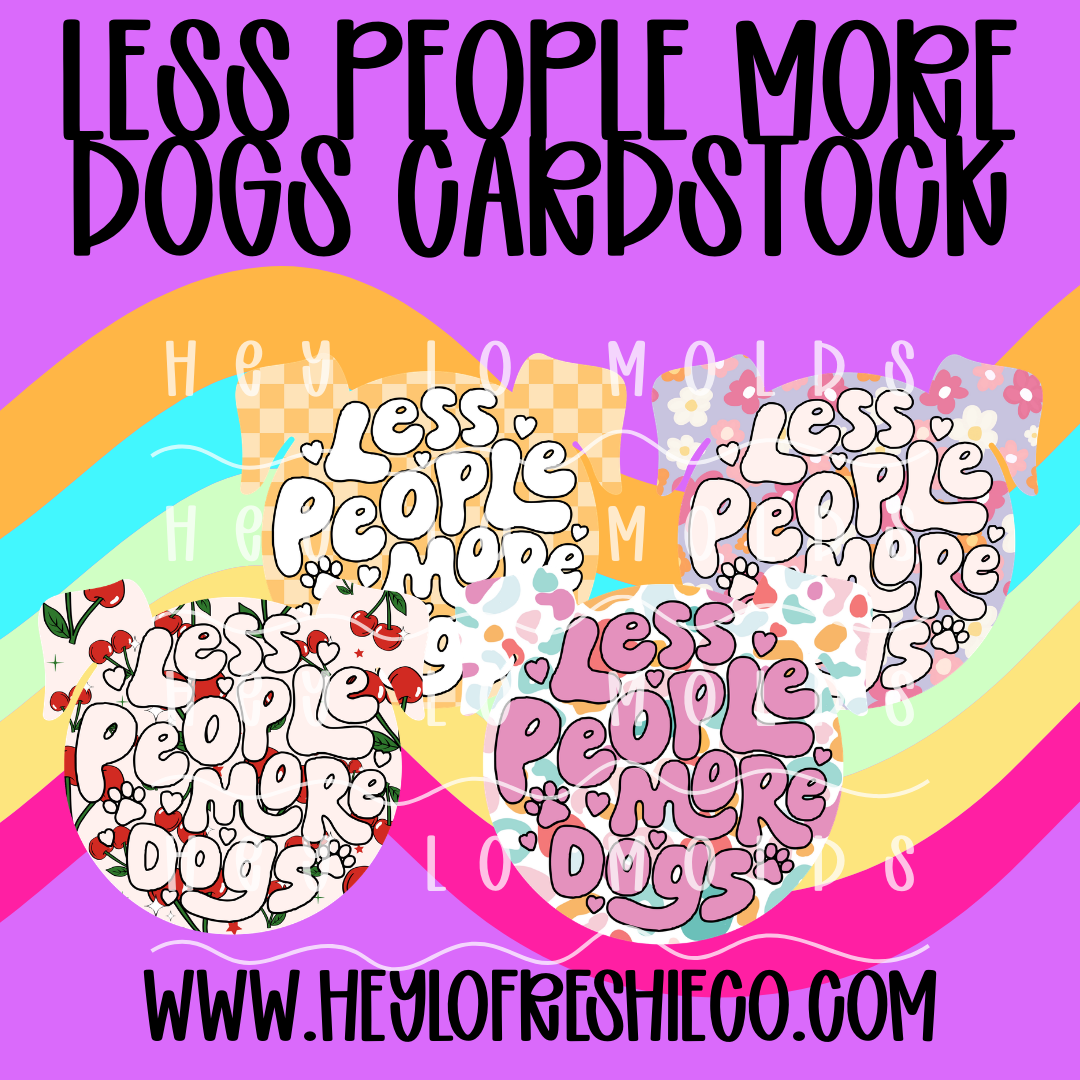 Cardstock Grab Bag | Less People More Dogs