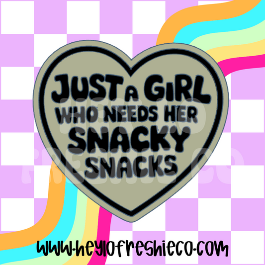 Snacky Snacks Silicone Mold