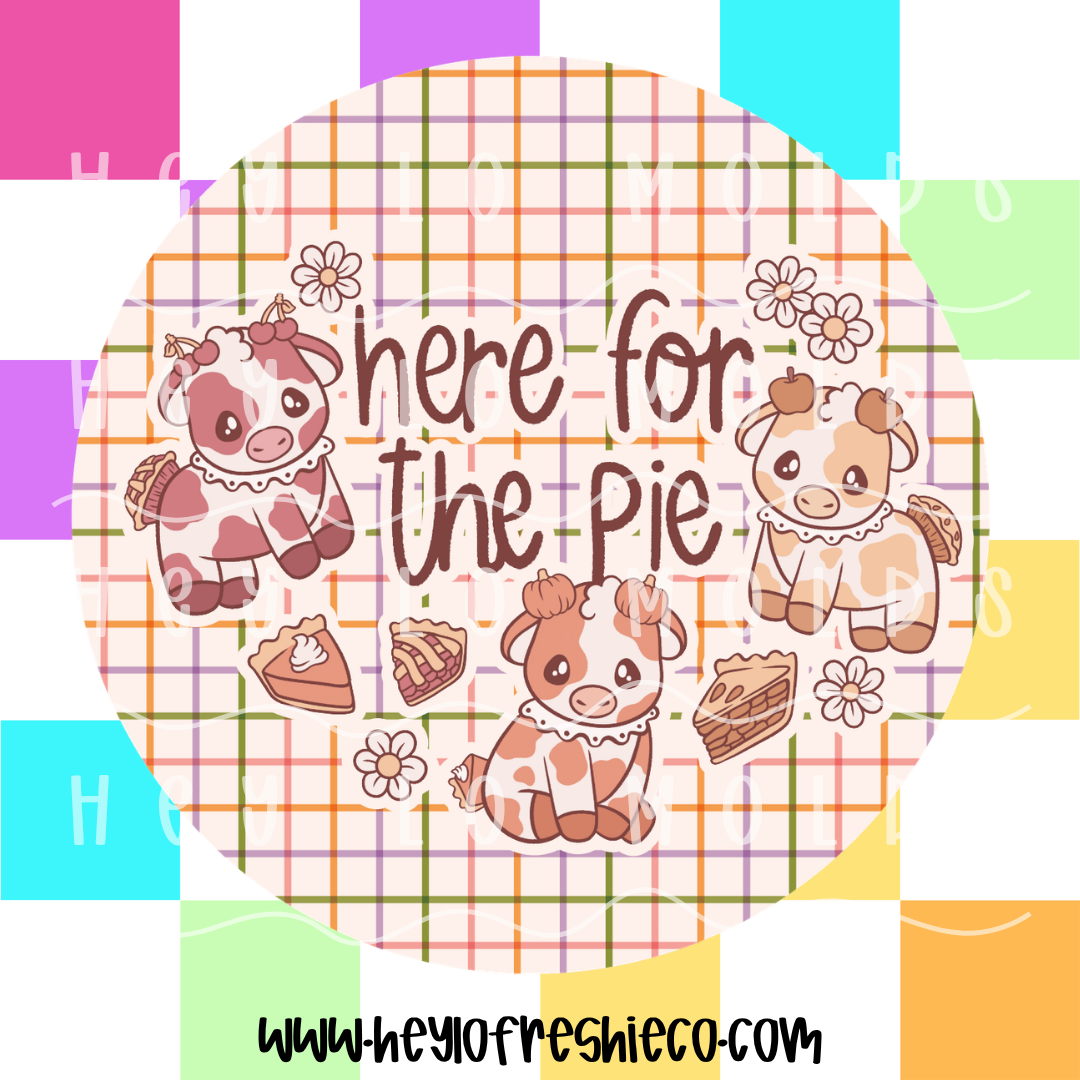 Round Cardstock 220 | Here For The Pie Cows