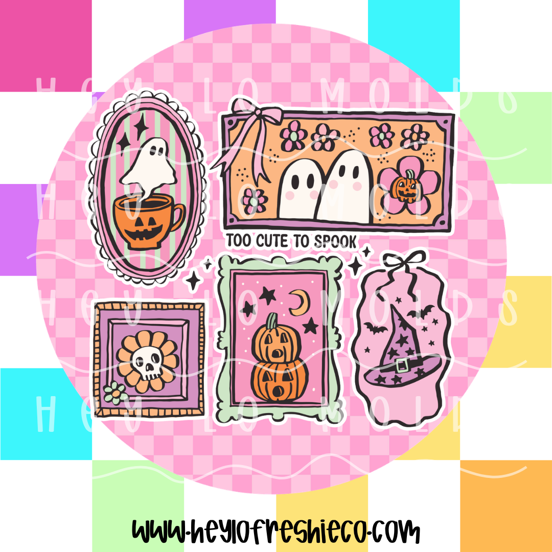 Round Cardstock 222 | Spooky Frames