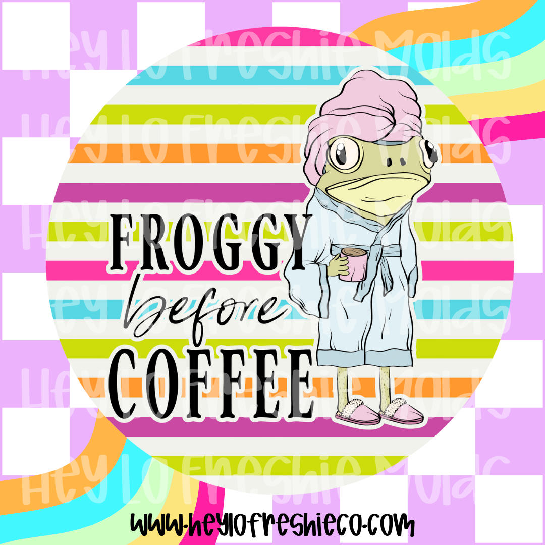 Round Cardstock | Froggy Before Coffee