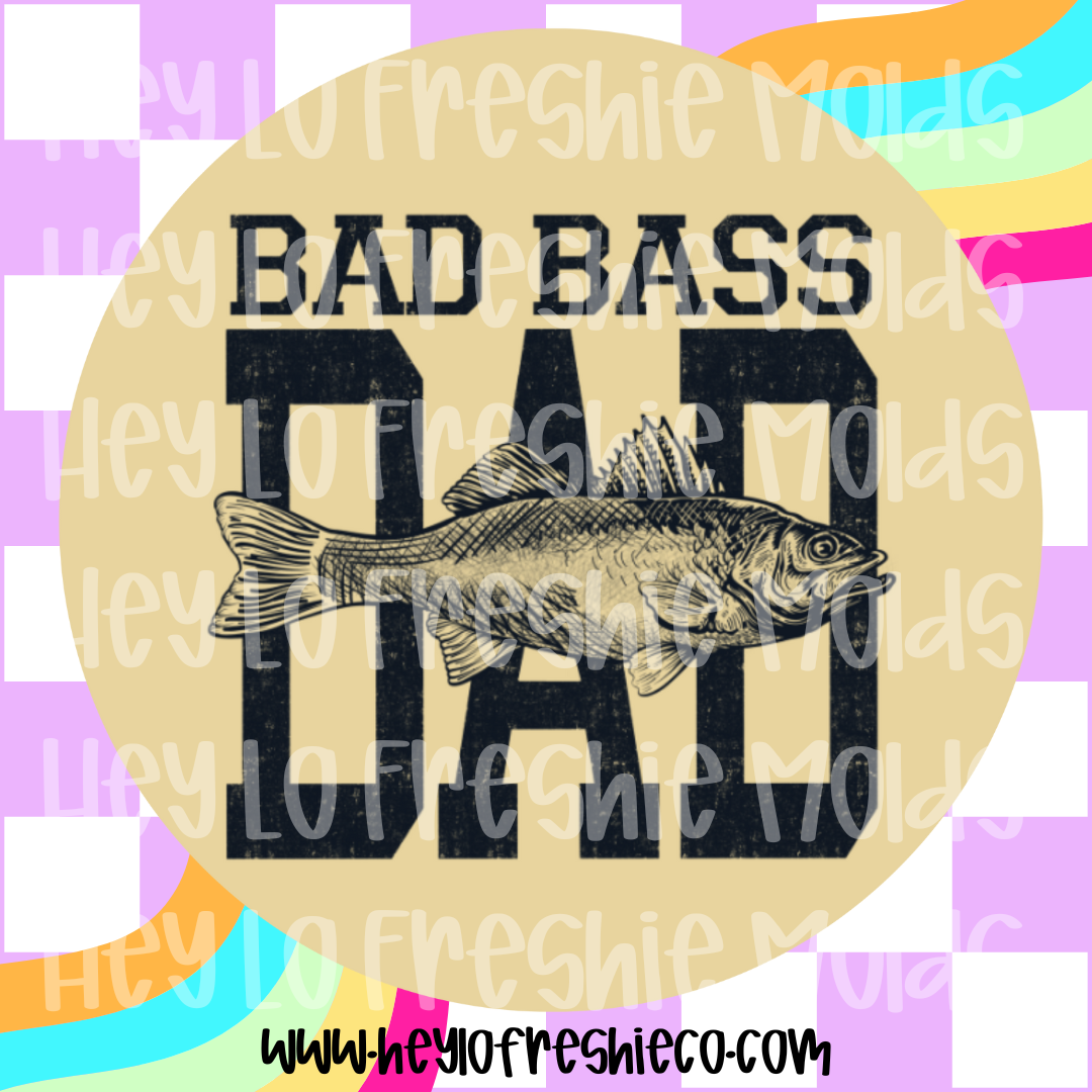 Round Cardstock | Bad Bass Dad
