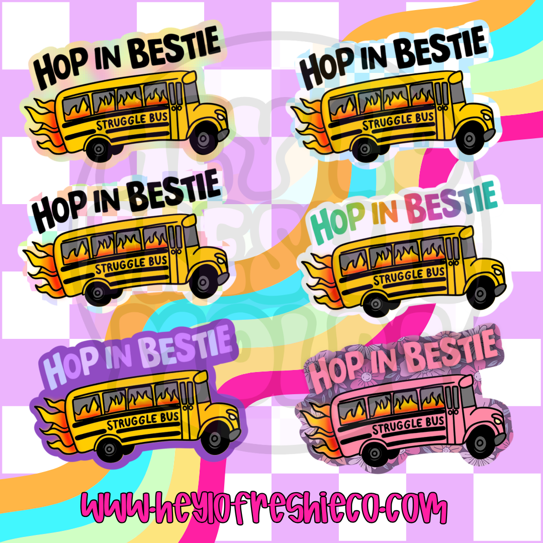 Hop In Bestie Mold Cardstock Grab Bag | 10 Count