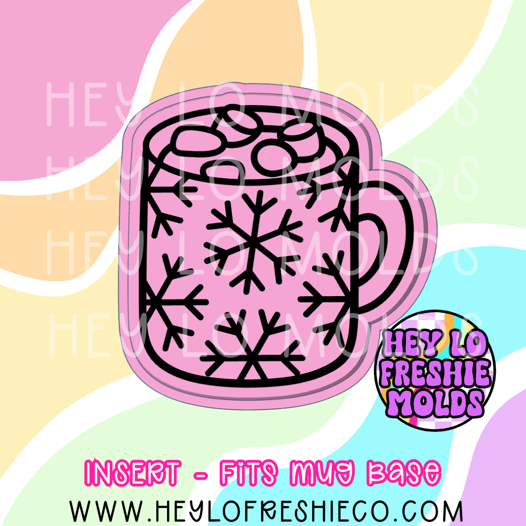 Mug Insert - Snowflakes