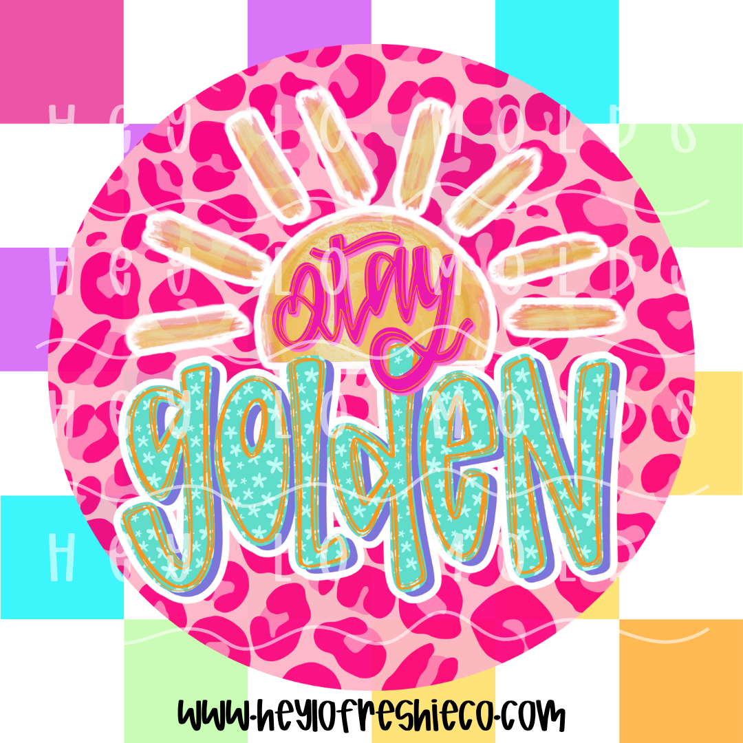 Round Cardstock 240 | Stay Golden
