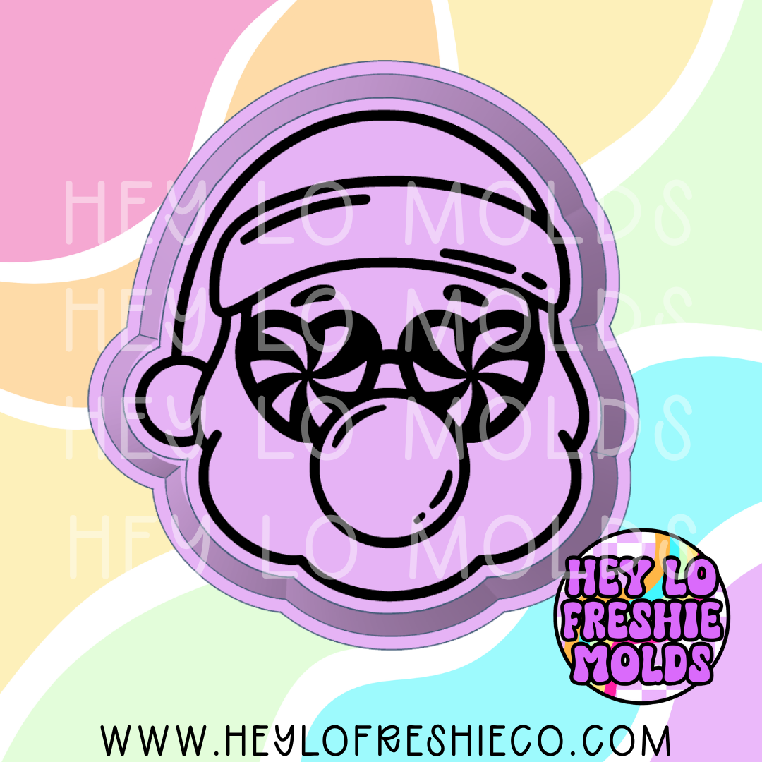 Bubblegum Santa Silicone Mold