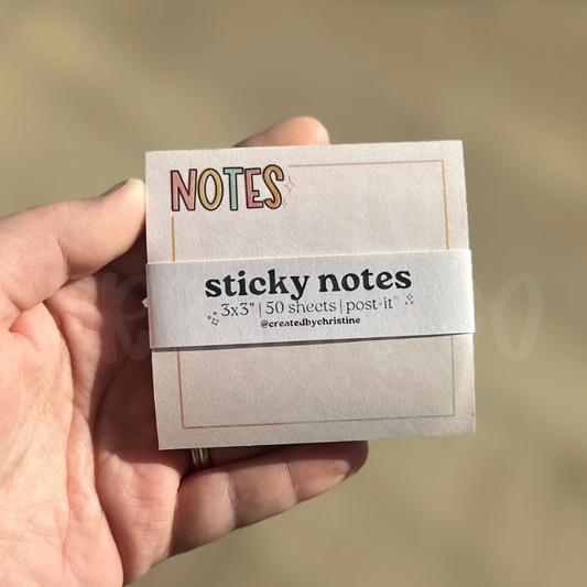Notes Sticky Notes