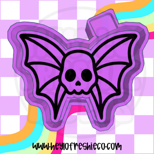 Skull Bat Silicone Mold