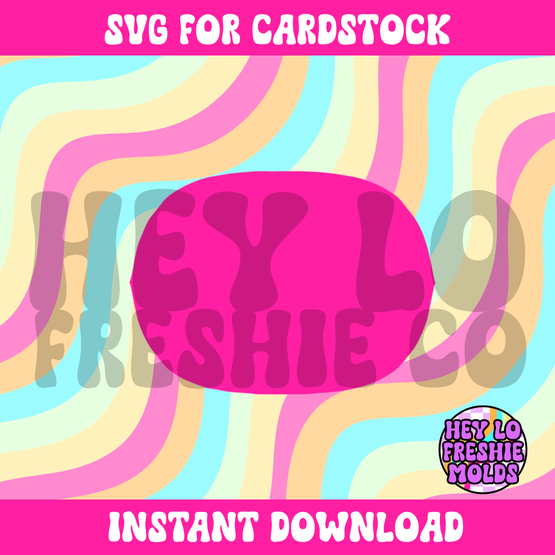 Western Oval Frame | SVG DIGITAL DOWNLOAD