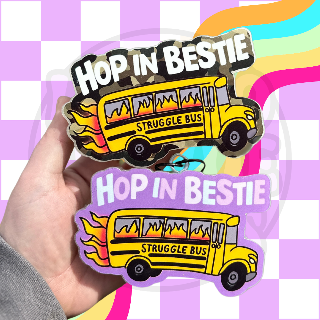 Hop In Bestie Mold Cardstock Grab Bag | 10 Count