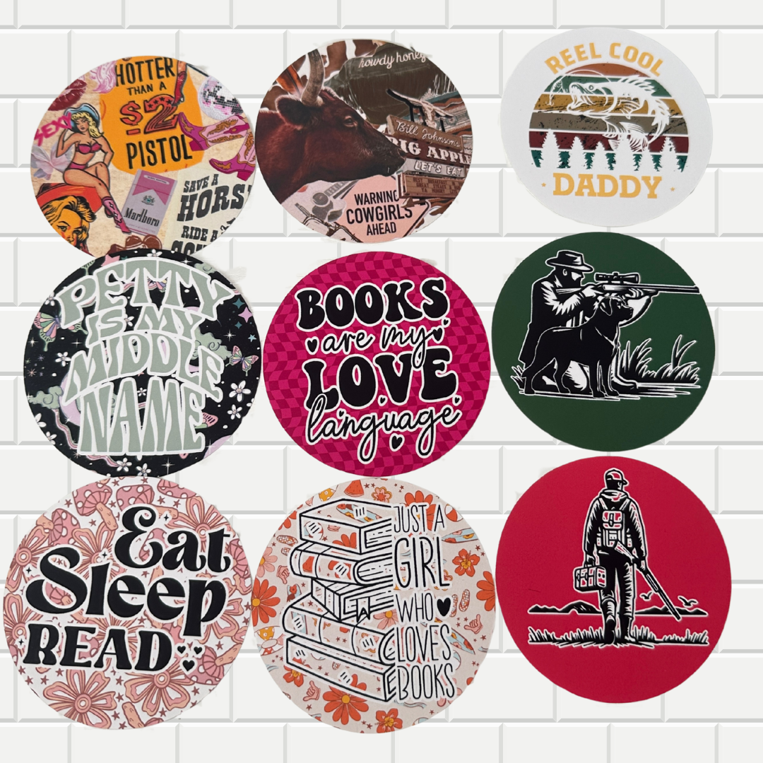 3 Inch Round Cardstock Grab Bag | Theme: Best Seller