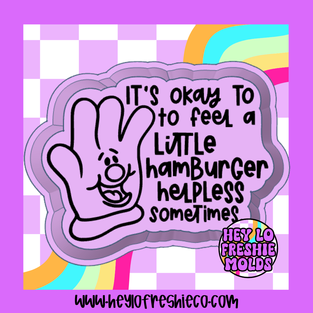 Hamburger Helpless Silicone Mold