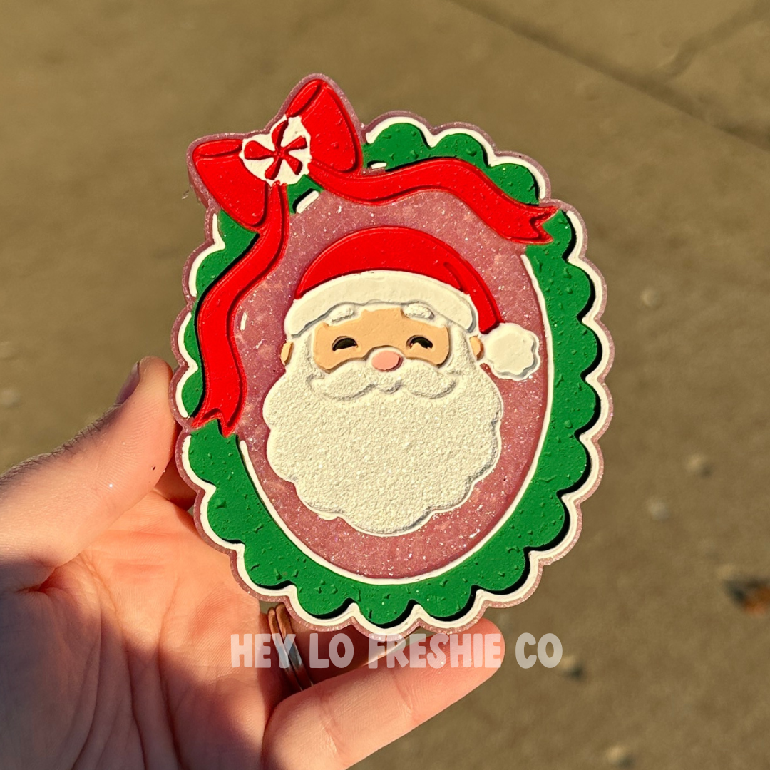 Santa Frame Silicone Mold