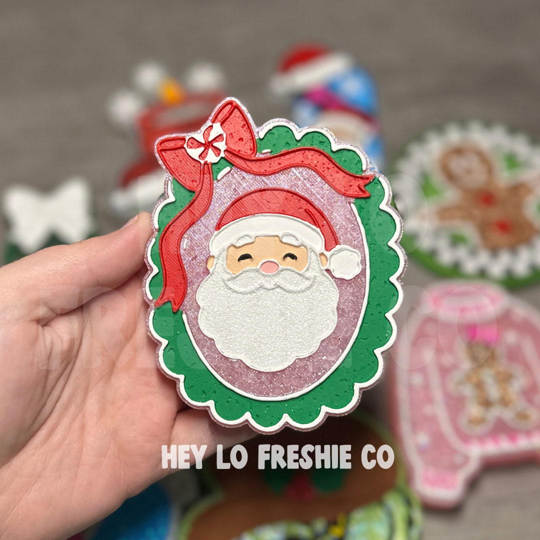 Santa Frame Silicone Mold