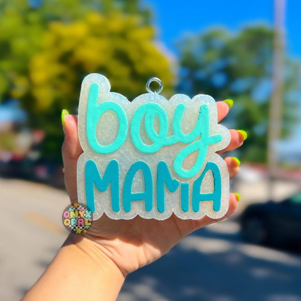 Boy Mama Silicone Mold