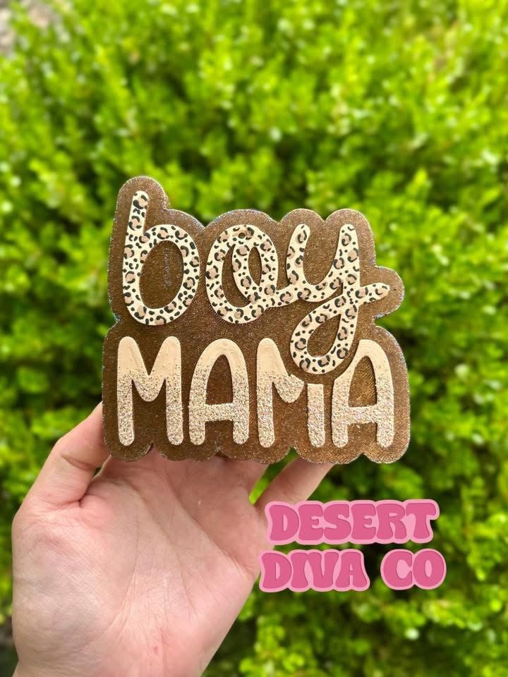 Boy Mama Silicone Mold