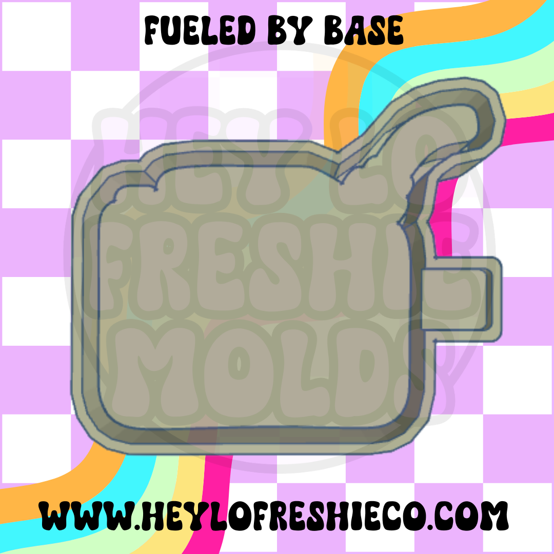 "Fueled By" Insert Silicone Mold