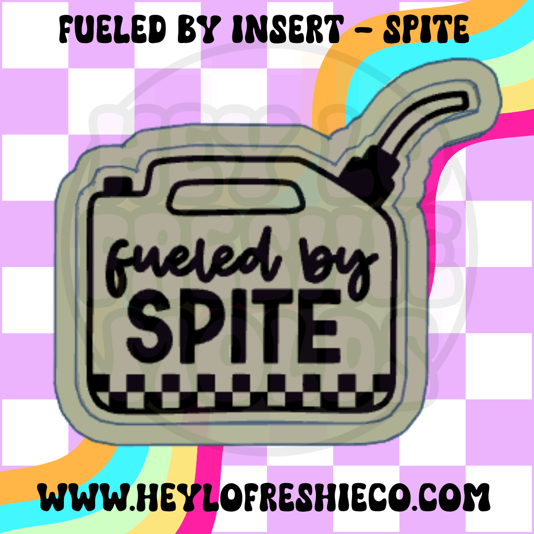 "Fueled by" Inserts
