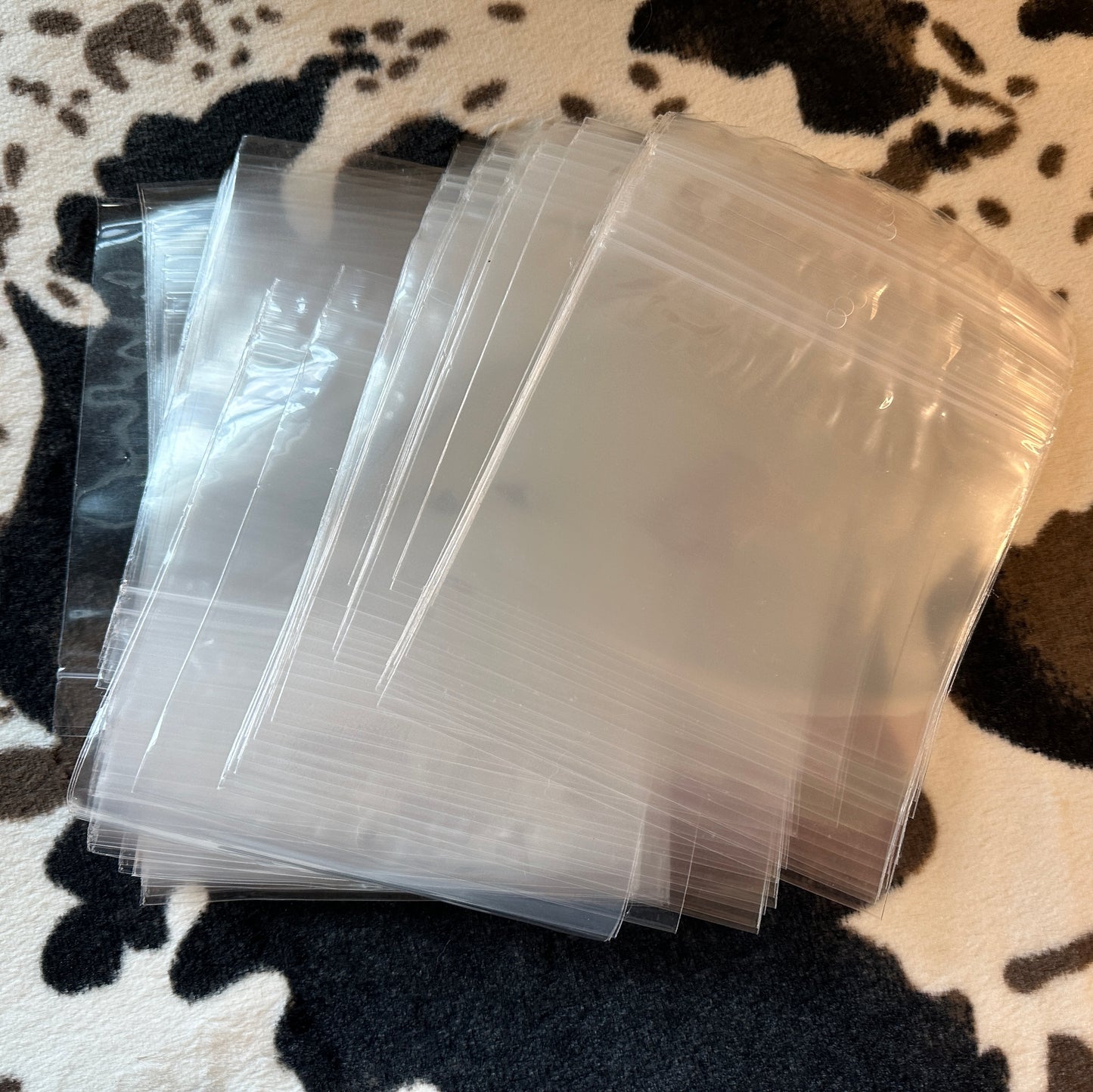 100 6X6 3 MIL Clear Bags