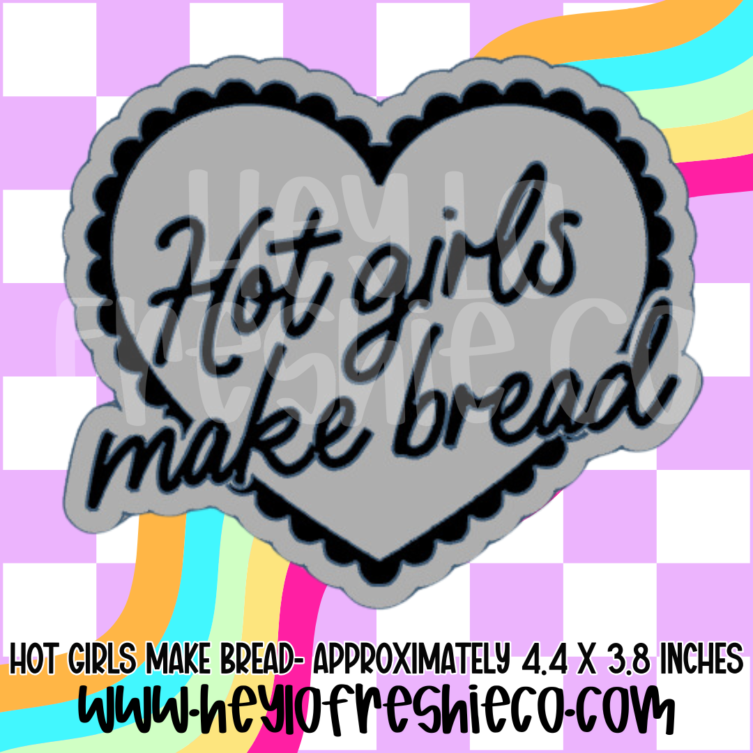 Hot Girls Make Bread Silicone Mold
