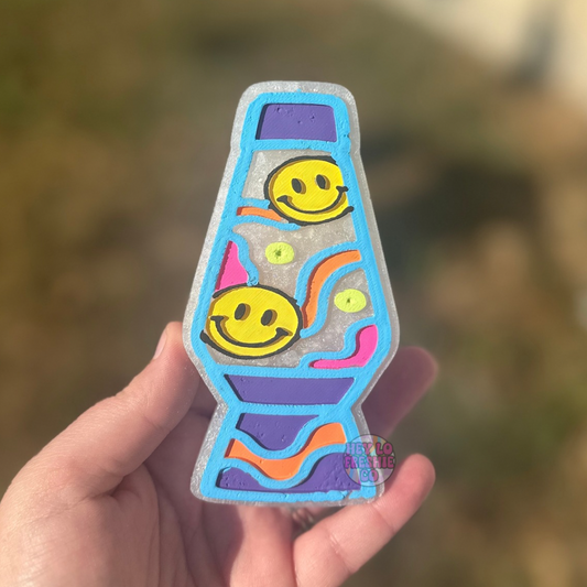 Smile Lava Lamp Silicone Mold