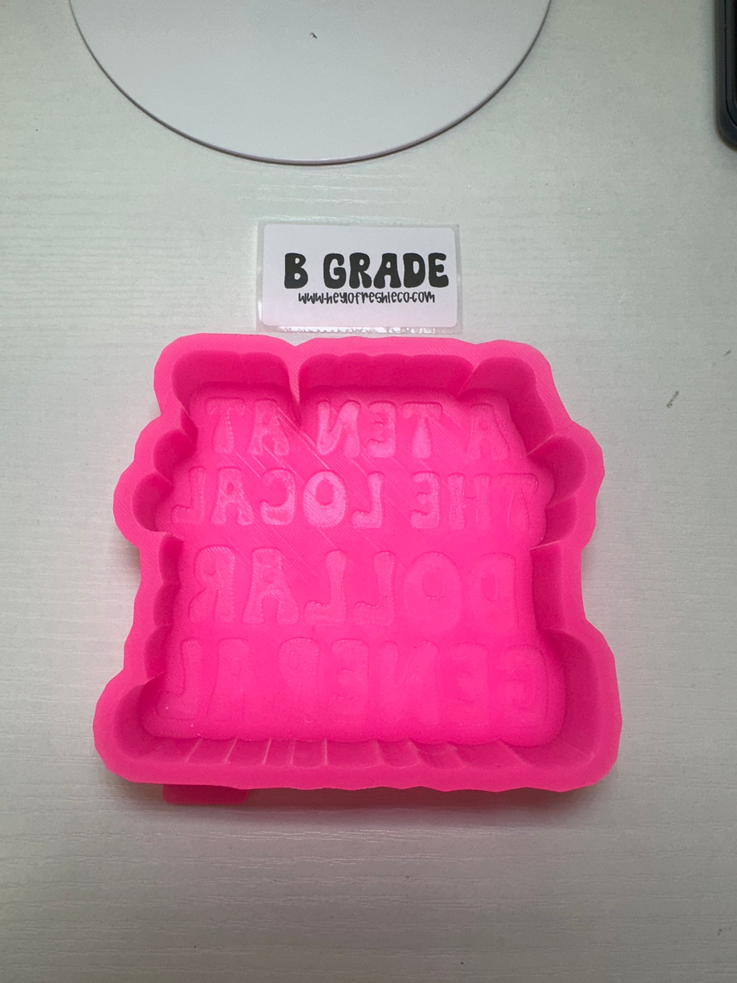 B Grade Molds