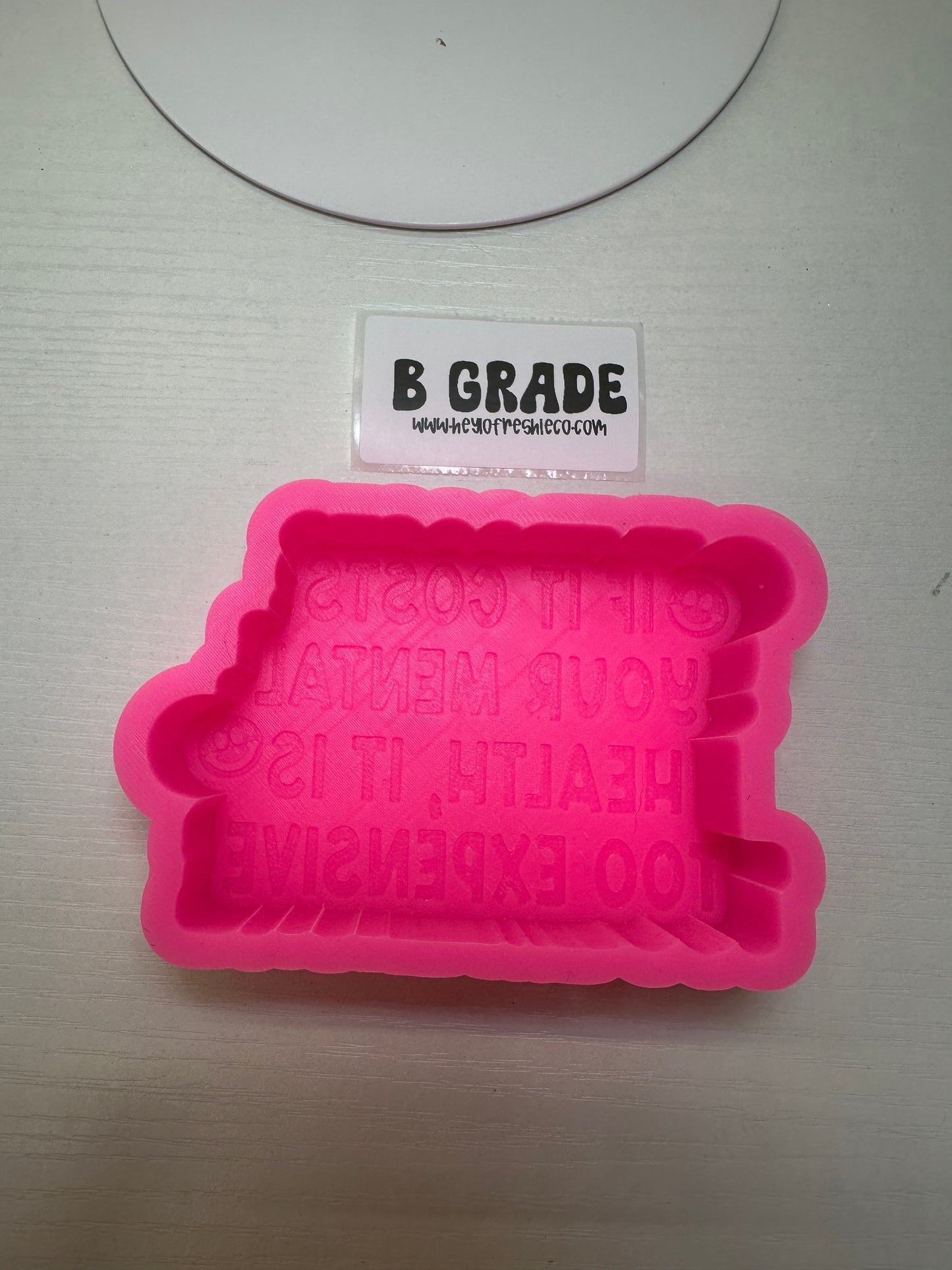 B Grade Molds