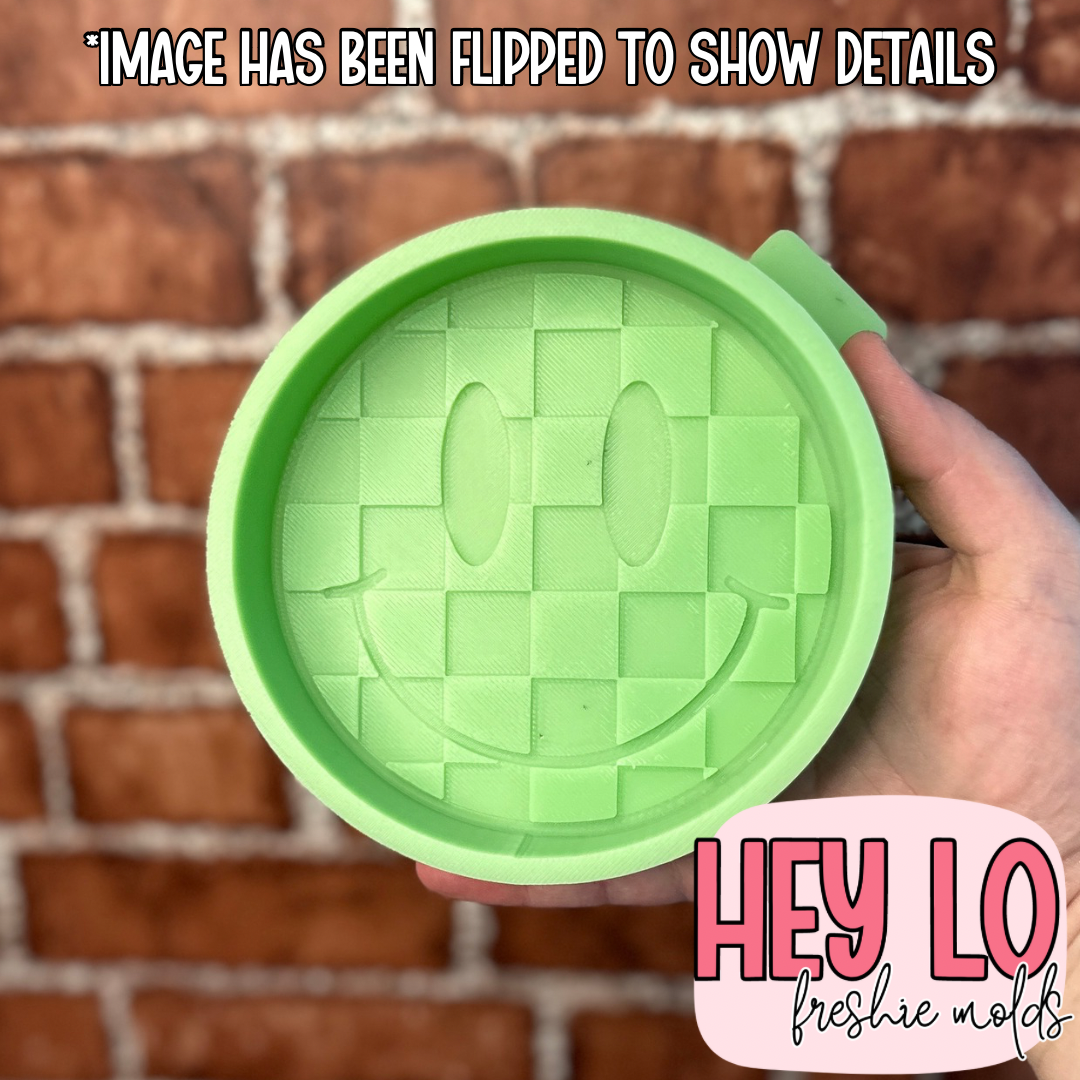 Checkered Smile Silicone Mold