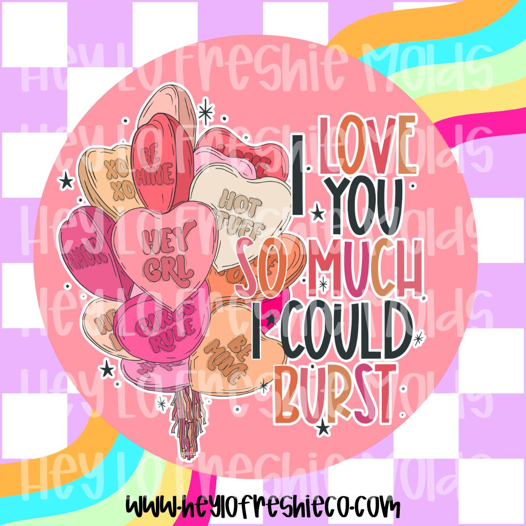 Round Cardstock | I Could Burst