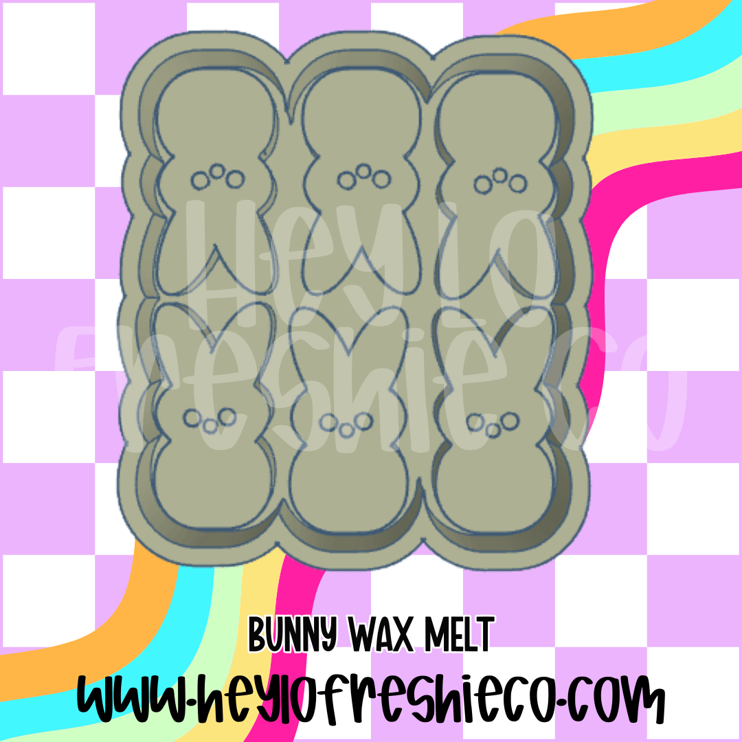 Bunny Wax Melt Silicone Mold