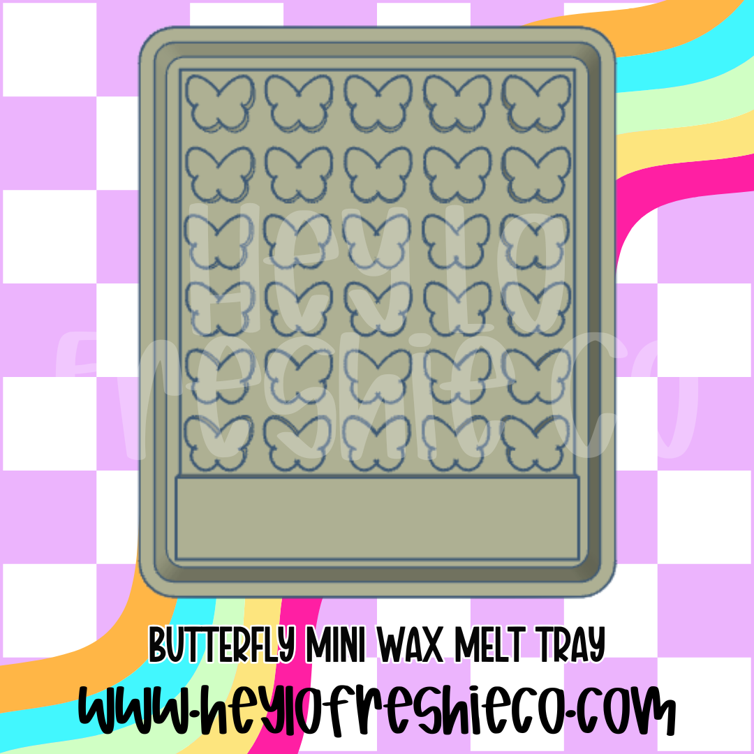 Butterfly Mini Wax Silicone Mold